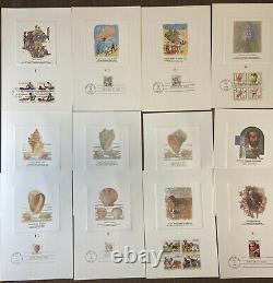 FLEETWOOD PROOFCARDS FDCs WHOLESALE LOT OF 275 6x9 CACHETED CARDS + BONUS