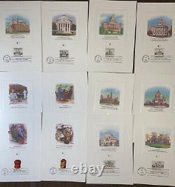 FLEETWOOD PROOFCARDS FDCs WHOLESALE LOT OF 275 6x9 CACHETED CARDS + BONUS