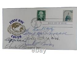 First Day Cover Hand Signed By 6 Secretaries of Agriculture COA
