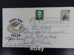 First Day Cover Hand Signed By 6 Secretaries of Agriculture With COA