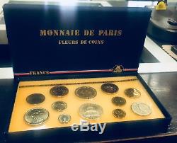 France Coffret Fdc 1987 12 Monnaies