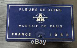 France Coffret Monnaie de Paris FDC Fleur de Coin 1985 12 pièces