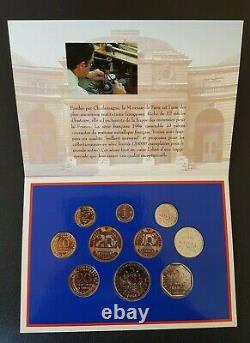 France Francia French Coins Coffret Monnaie De Paris 1994 Bu