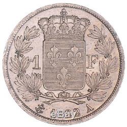 France Louis XVIII 1 Franc Argent 1822 A (paris) Spl / Fdc