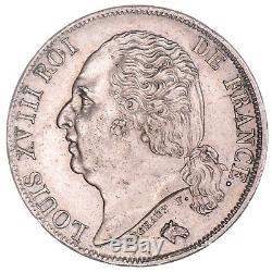 France Louis XVIII 1 Franc Argent 1822 A (paris) Spl / Fdc