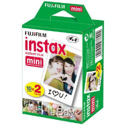 Fujifilm INSTAX Mini 90 Instant Film Camera (Black) + Film, 40 sheets + Acc Kit