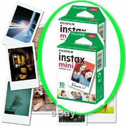 Fujifilm Instax Mini 9 Instant Camera (color) + 20 Sheet Film+Accessory KIT