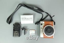 Fujifilm Instax Mini 90 Instant Film Camera Brown
