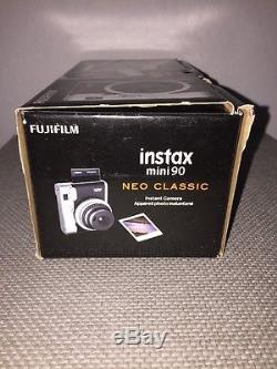 Fujifilm Instax Mini 90 Neo Classic Camera, Instant Film Camera, USA Black