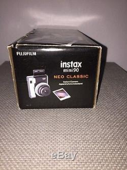 Fujifilm Instax Mini 90 Neo Classic Camera, Instant Film Camera, USA Black