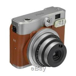 Fujifilm Instax Mini 90 Neo Classic Camera, Instant Film Camera, USA Brown