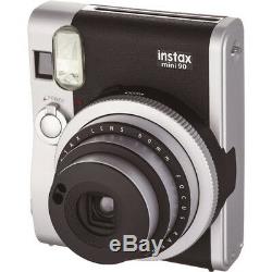 Fujifilm Instax Mini 90 Neo Classic Instant Film Camera (Black) Brand New