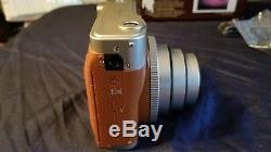 Fujifilm Instax Mini 90 Neo Classic Instant Film Camera (Brown)