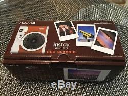 Fujifilm Instax Mini 90 Neo Classic Instant Film Camera (Brown) New