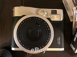 Fujifilm Instax Mini 90 Neo Classic Instant Film Camera Plus Extras