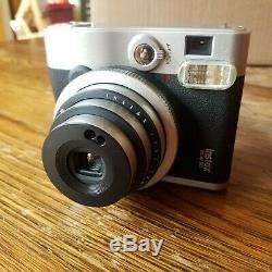 Fujifilm Instax Mini 90 Neo Classic Instant Film Camera with leather case