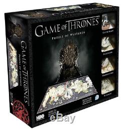 GAME OF THRONES 4D Cityscape Map of Westeros 1400pcs 3D PUZZLE NEW