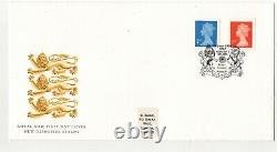 GB 1998 Walsall Dagger Perf 14 x 13.5 error SG2039b & 2040b Windsor FDC stamps
