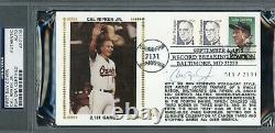 Gateway Cal Ripken Jr. HOF Signed First Day Cover AUTO PSA/DNA AUTHENTIC 2,131