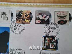 Glastonbury Postmark Classic Album 2010 Covers Stamps First Day Cover