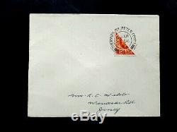 Guernsey 1934/36 KGV 2d Bisect FDC