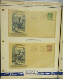 HASstamp CANAL ZONE 1949 FIRST DAY Cover GOLD RUSH CENTENNAIL stamp Postage