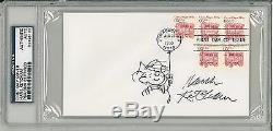Hank Ketcham Signed Authentic First Day Cover with Sketch (PSA/DNA) #83398103