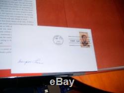 Harper Lee Signed First Day Cover withFirst Print 40th Anniversary Edition