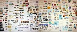 Huge 2900+ Worldwide First Day Cover Collection Box Lot Europe Africa Asia FDC's