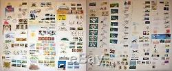 Huge 2900+ Worldwide First Day Cover Collection Box Lot Europe Africa Asia FDC's