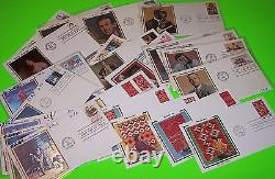 Huge Lot 400+ First Day Covers, Many Cachets Colorano, Artcraft, Farnam, & More
