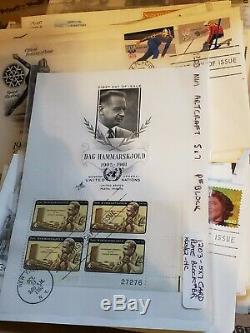 Huge Lot of Over 1,250 US Stamp First Day Covers FDC From Collection
