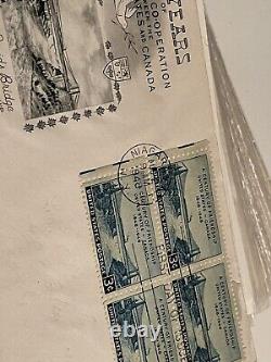 Huge lot of first day of issue covers envelope stamp spanning decades