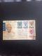 INDIA 1948 MAHATMA GANDHI GHANDI FULL SET TO Rs 10 FIRST DAY COVER FDC -RARE