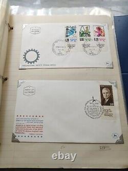 ISRAEL first day cover collection exceptional quality and history. 1967 fwd A+++