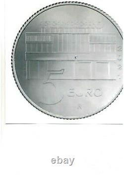 ITALIA 2021 moneta da 5 EURO Argento FDC NUTELLA ROSSA