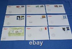 Iceland 1992-2002 shown First Day Covers FDC BlueLakeStamps Fantastic Attractive