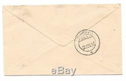 India 1948 Gandhi 4 Value Fdc Bombay Cancellation Bpa Certificate