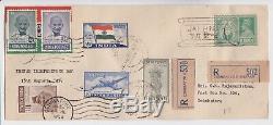 India Stamps 1947-9 Independence Multi Date First Day Cover Mahatma Gandhi