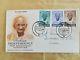 Indian Independence Gandhi SG305-307 15 August 1948 First Day Cover
