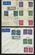 Israel 1949 2nd Second Coins Tete-Beche First Day Covers FDC Rare Bale 22a-25a