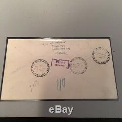 Israel Scott #C1-6 1st Airmails Full Tabbed Set on First Day Covers