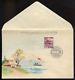 JAPAN #268 on Unmailed Hand Painted FDC (by Karl Lewis) First Day Cover 1938