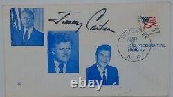 Jimmy Carter Signed 1970 Election First Day Cover Autographed POTUS