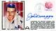 Joe DiMaggio Autographed July 16, 1981 First Day Cover (JSA)