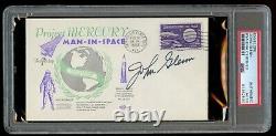 John Glenn signed autograph First Day Cover Project Mercury NASA Astronaut PSA