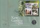 KEW GARDENS MINT PERFECT 50p COIN WITHIN 2009 KEW MINI SHEET FIRST DAY COVER