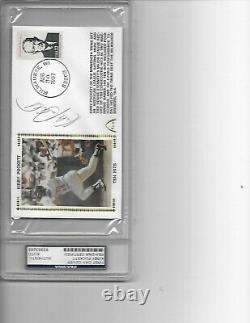 Kirby Puckett Signed Autographed FDC Gateway Cachet Slabbed PSA/DNA Ten Hits 87