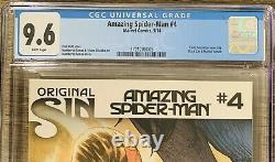 LABOR DAY SALE! The Amazing Spider-Man 4 Silk 1st Appearance CGC 9.6! Not 9.8