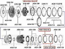 Lamellensatz Satz K2 Automatikgetriebe AG4 01M 01N 01P 099 VW Audi Seat Skoda